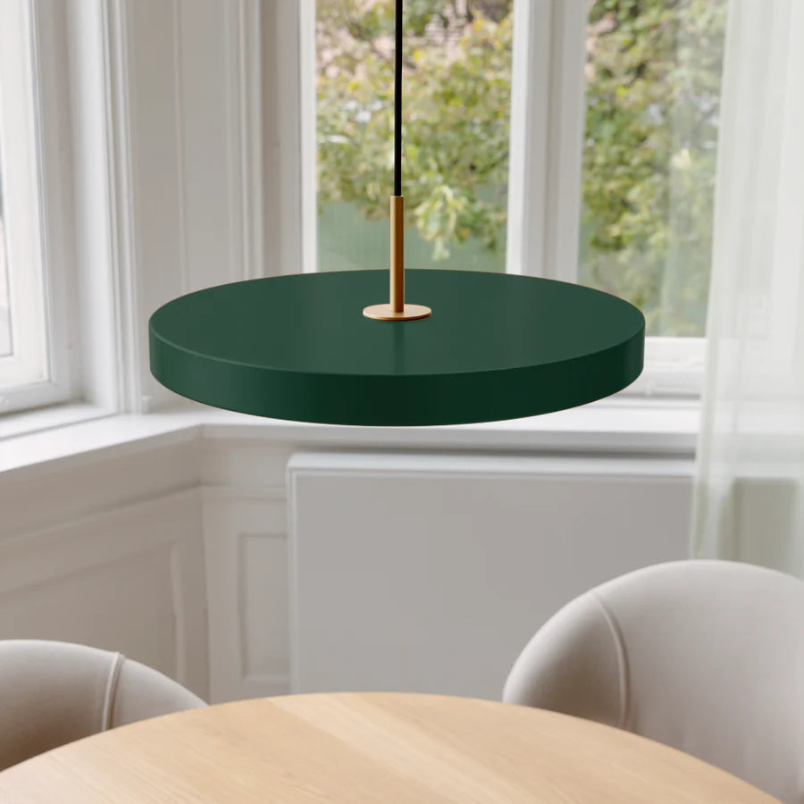 Asteria Plus Medium Ø43 Forest Green LED pendel billede 3