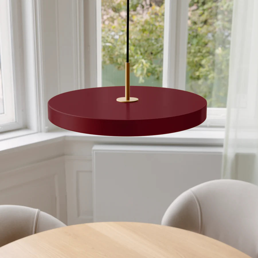 Asteria Plus Medium Ø43 Ruby Red LED pendel billede 3