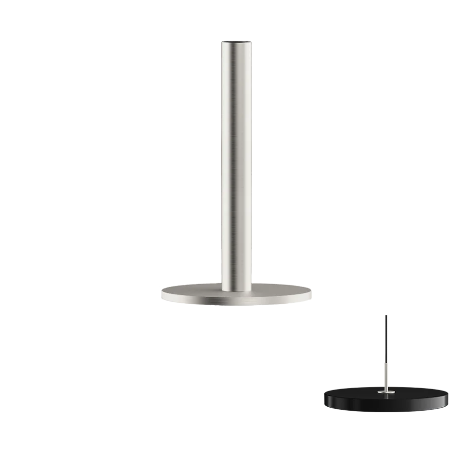 Asteria Medium pendel stål top cover billede 1