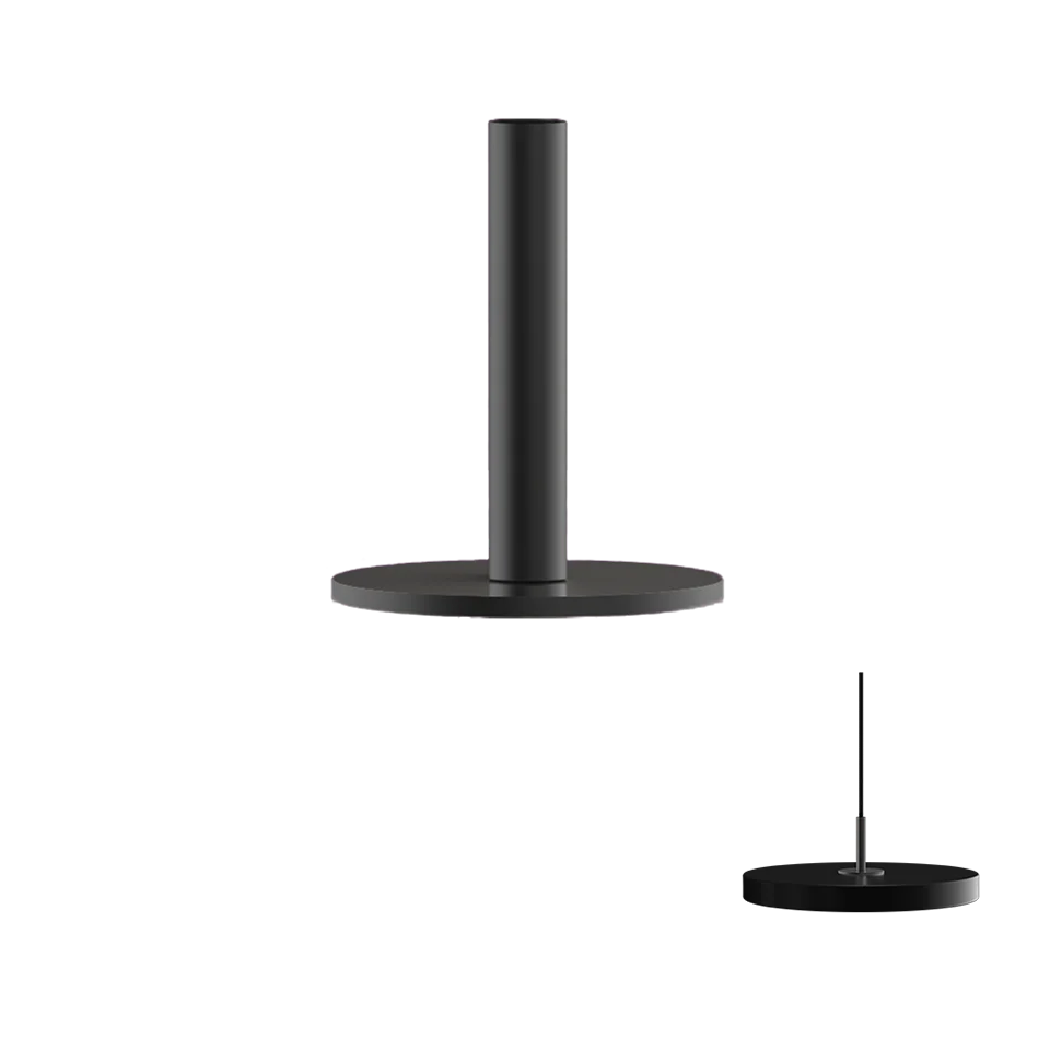 Asteria Mini pendel sort top cover billede 1