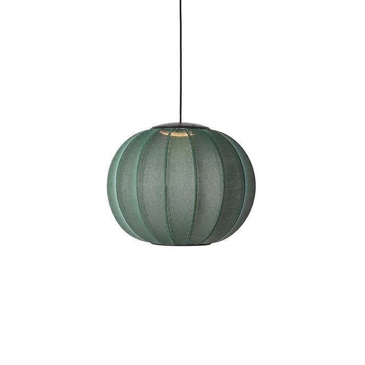Knit-Wit Ø45 Round Pendel LED Tweed Green billede 2
