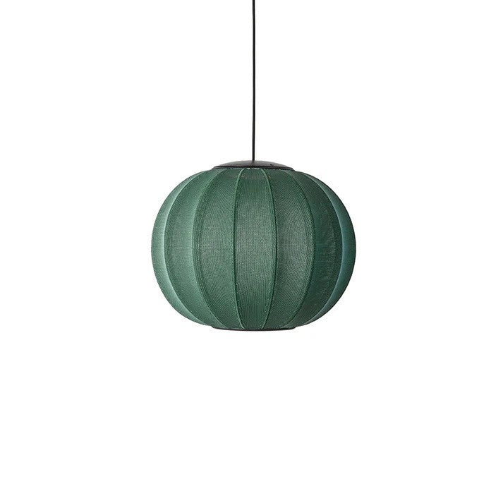 Knit-Wit Ø45 Round Pendel LED Tweed Green billede 1
