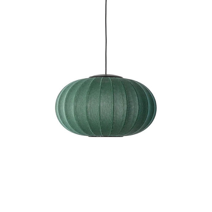 Knit-Wit Ø57 Oval Pendel LED Tweed Green billede 1