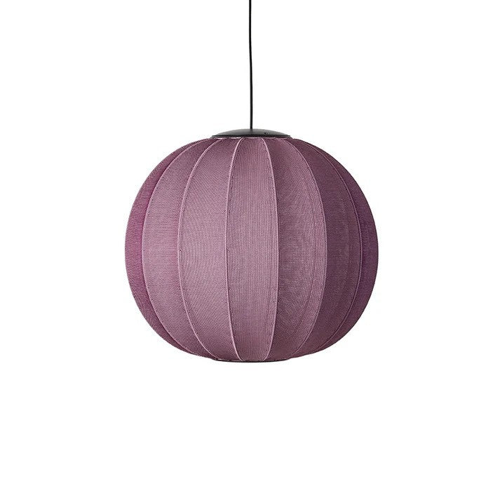 Knit-Wit Ø60 Round Pendel LED Burgundy billede 1