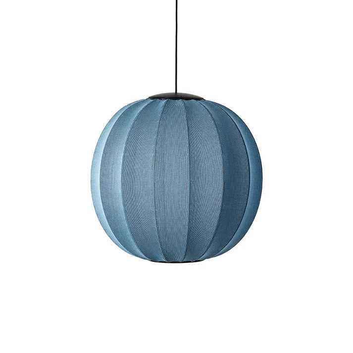 Knit-Wit Ø60 Round Pendel LED Blue Stone billede 1