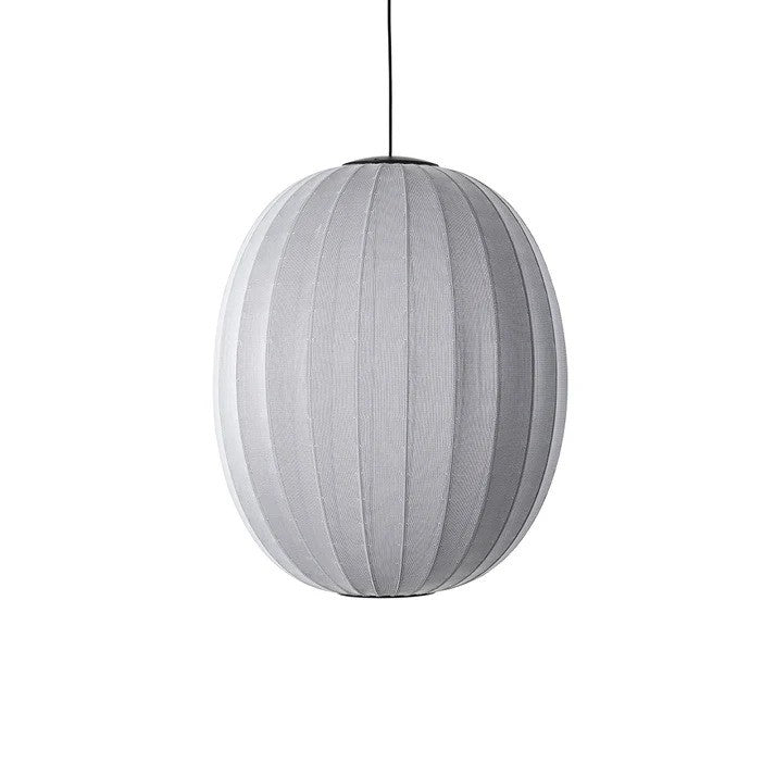 Knit-Wit Ø65 High Oval Pendel LED Silver billede 1