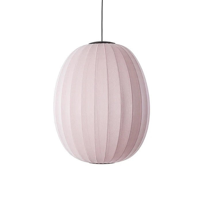 Knit-Wit Ø65 High Oval Pendel LED Light Pink billede 1