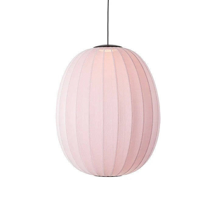Knit-Wit Ø65 High Oval Pendel LED Light Pink billede 2