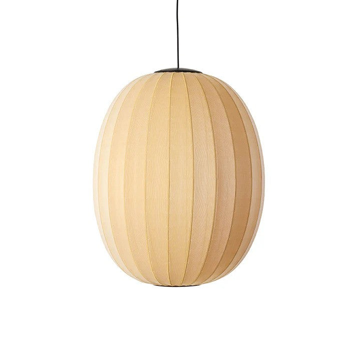 Knit-Wit Ø65 High Oval Pendel LED Sunrise billede 1