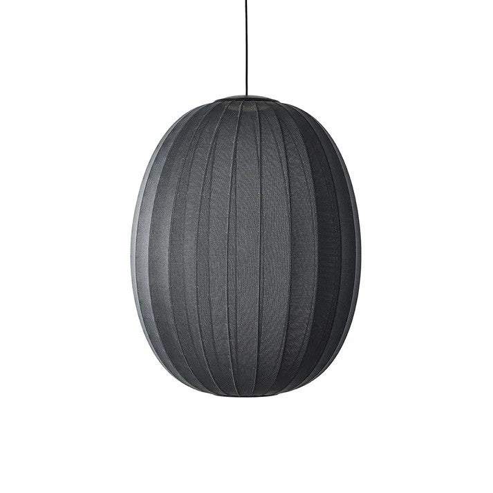 Knit-Wit Ø65 High Oval Pendel LED Black billede 1