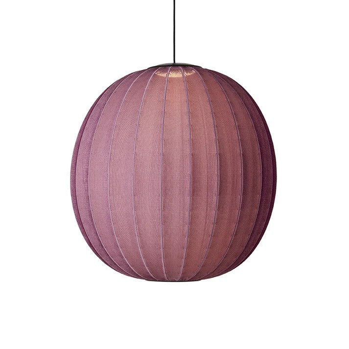 Knit-Wit Ø75 Round Pendel LED Burgundy billede 2