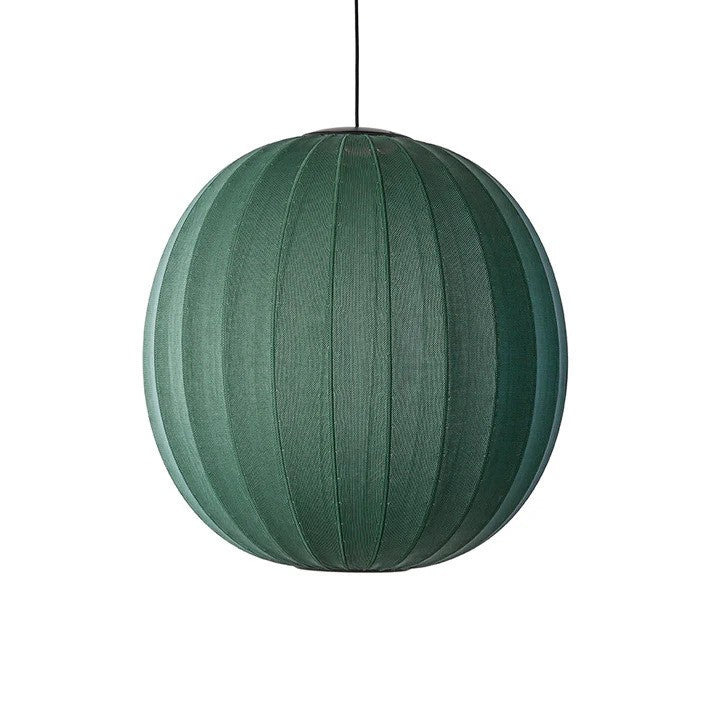 Knit-Wit Ø75 Round Pendel LED Tweed Green billede 1