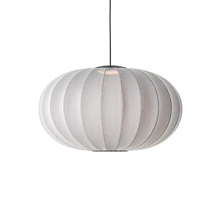 Knit-Wit Ø76 Oval Pendel LED Silver billede 2