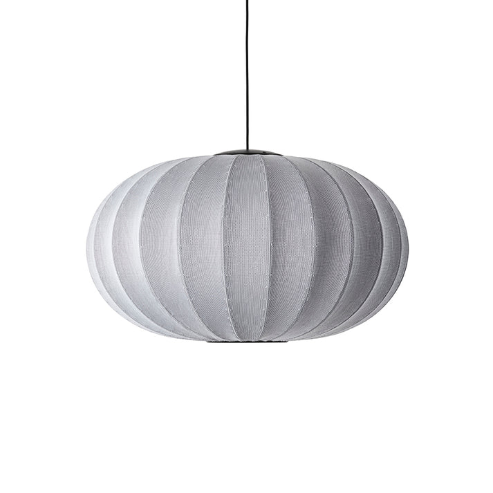 Knit-Wit Ø76 Oval Pendel LED Silver billede 1