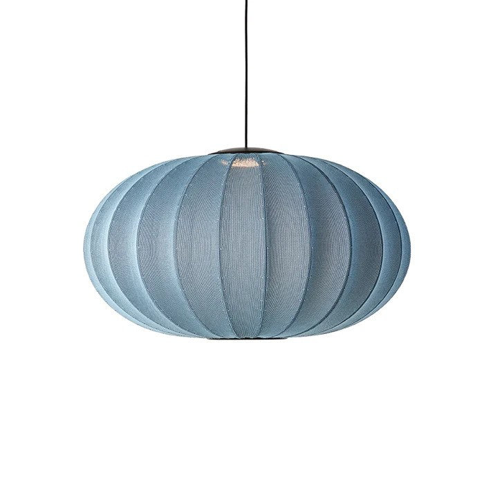Knit-Wit Ø76 Oval Pendel LED Blue Stone billede 2
