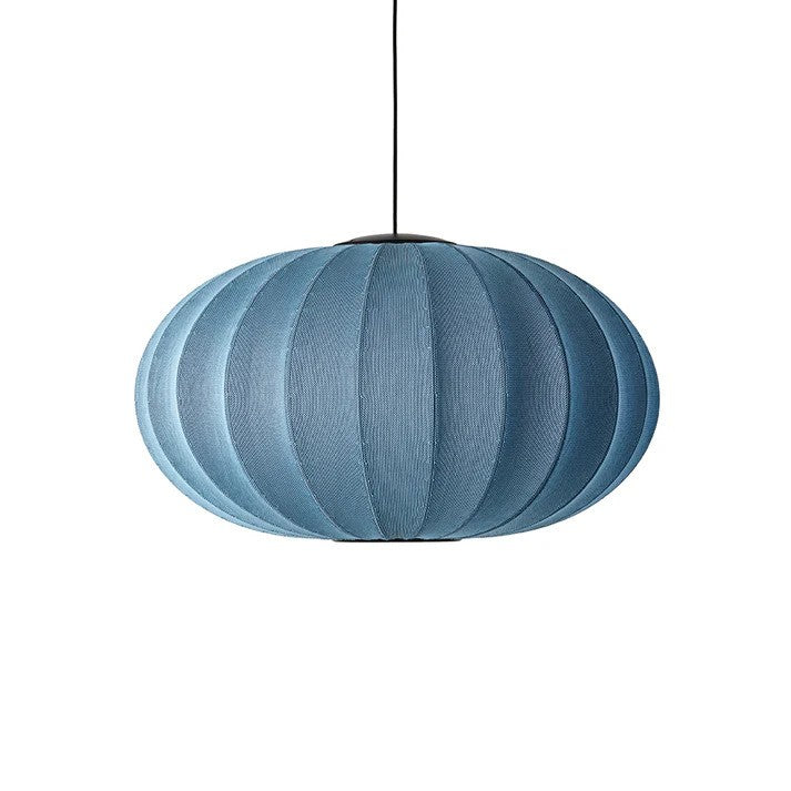 Knit-Wit Ø76 Oval Pendel LED Blue Stone billede 1