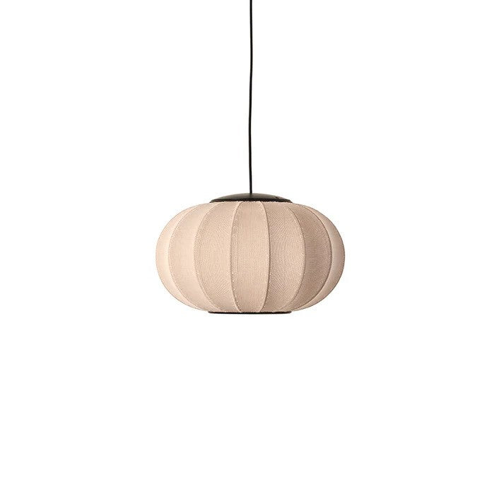 Knit-Wit Ø45 Oval Pendel LED Sand Stone billede 1