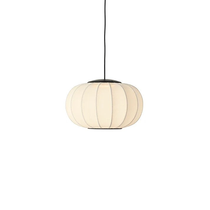 Knit-Wit Ø45 Oval Pendel LED Pearl White billede 2