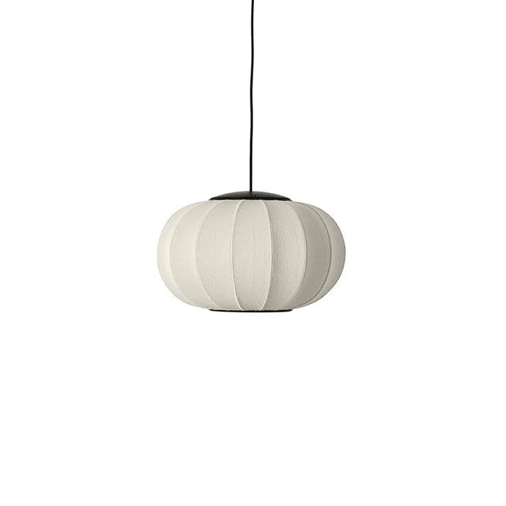 Knit-Wit Ø45 Oval Pendel LED Pearl White billede 1
