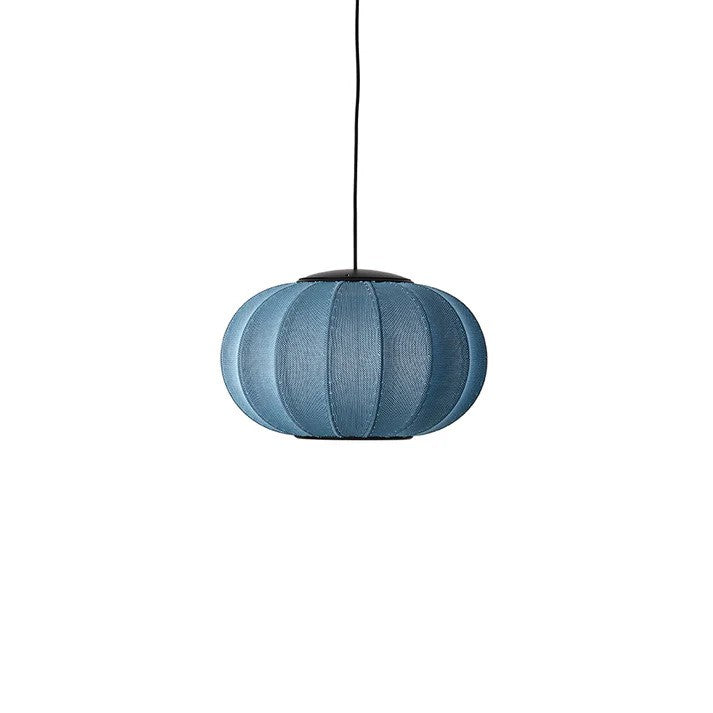 Knit-Wit Ø45 Oval Pendel LED Blue Stone billede 1