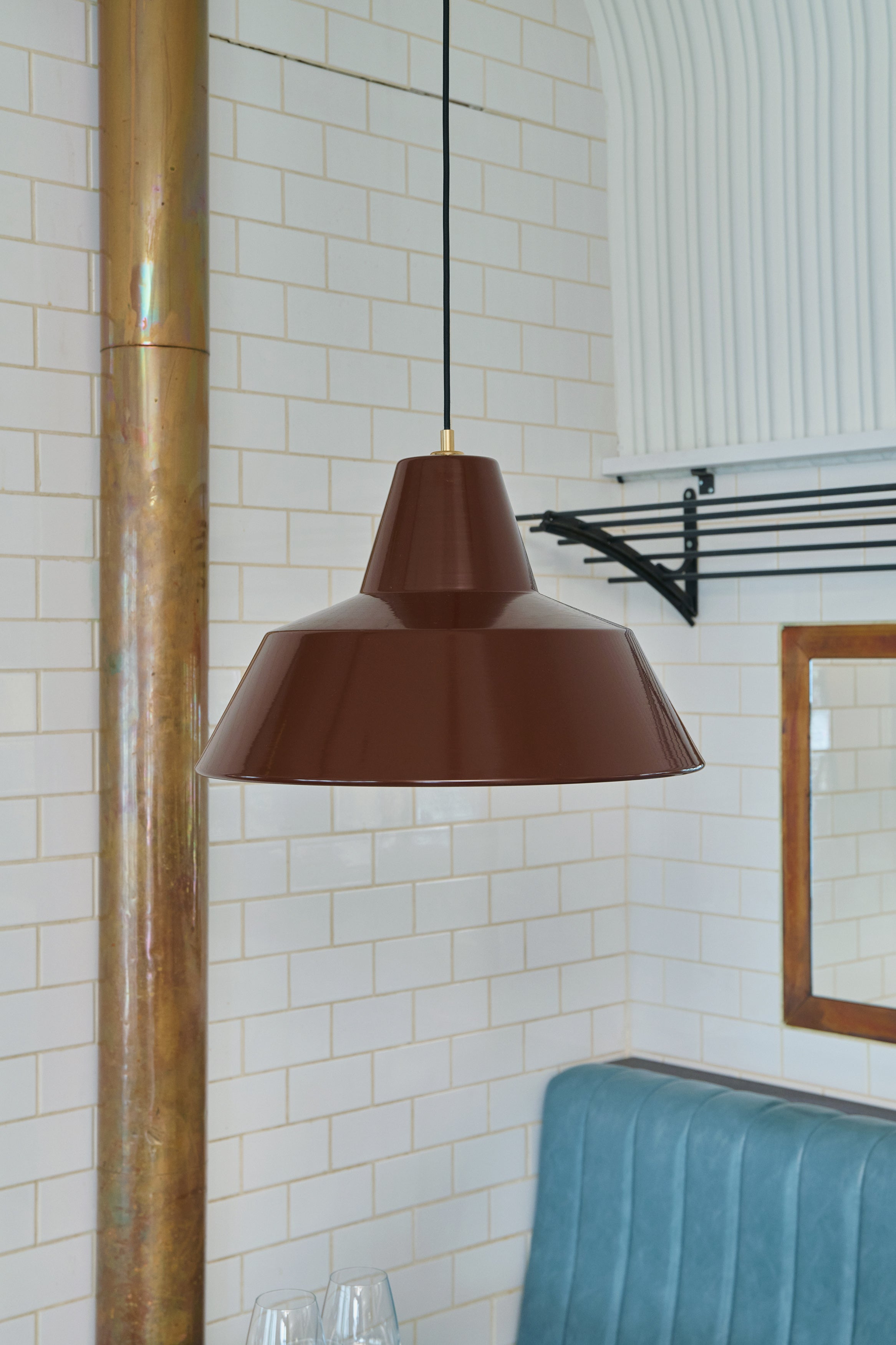 Workshop Pendel W3 Chocolate Brown billede 2