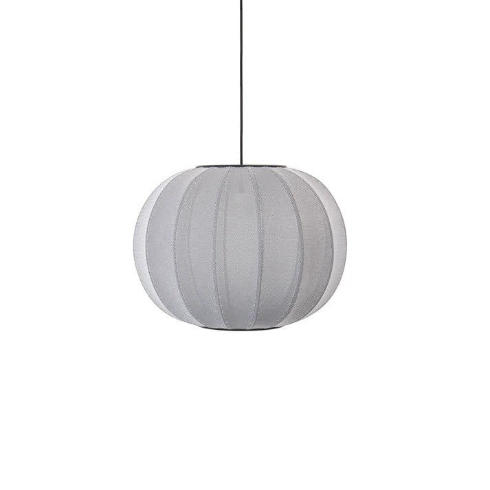 Knit-Wit Ø45 Round Pendel Silver billede 1