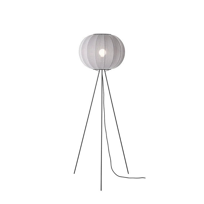 Knit-Wit Ø45 Round Gulvlampe High Silver billede 2