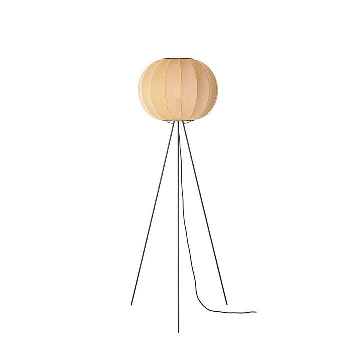 Knit-Wit Ø45 Round Gulvlampe High Sunrise billede 1