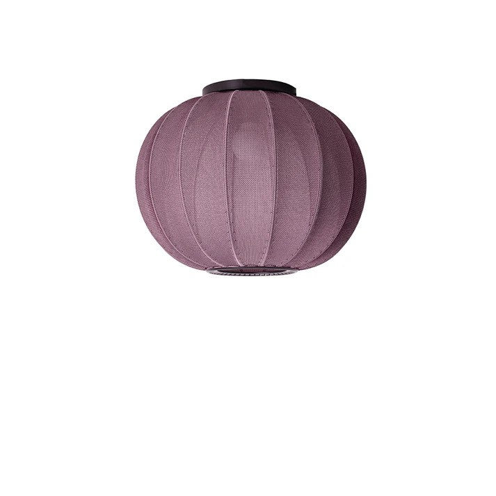 Knit-Wit Ø45 Round Loftslampe Burgundy billede 1