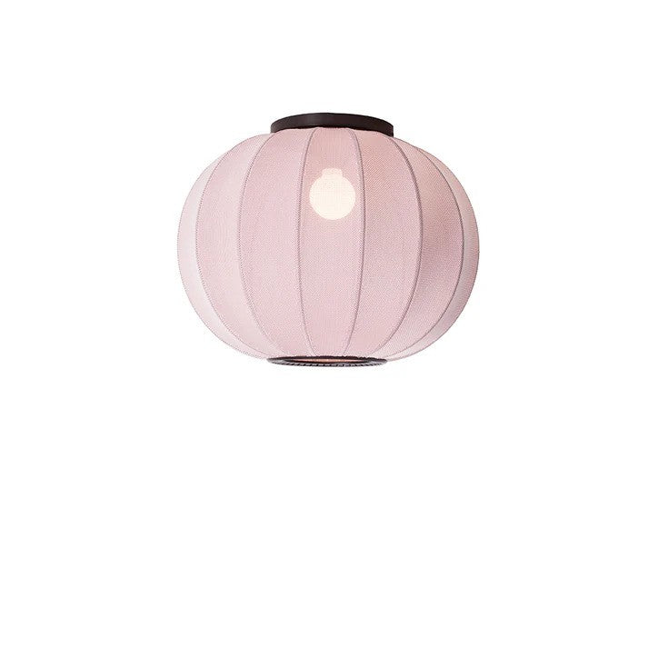 Knit-Wit Ø45 Round Loftslampe Light Pink billede 2