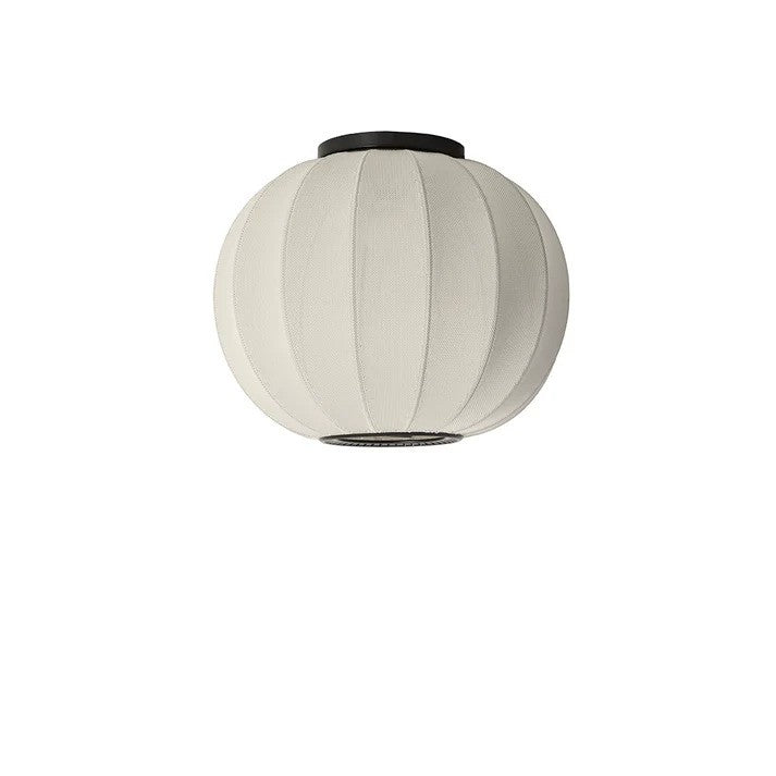 Knit-Wit Ø45 Round Loftslampe Pearl White billede 1