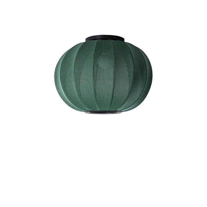 Knit-Wit Ø45 Round Loftslampe Tweed Green billede 1