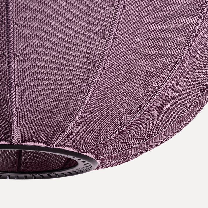 Knit-Wit Ø57 Oval Pendel Burgundy billede 2
