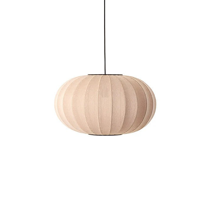 Knit-Wit Ø57 Oval Pendel Sand Stone billede 1