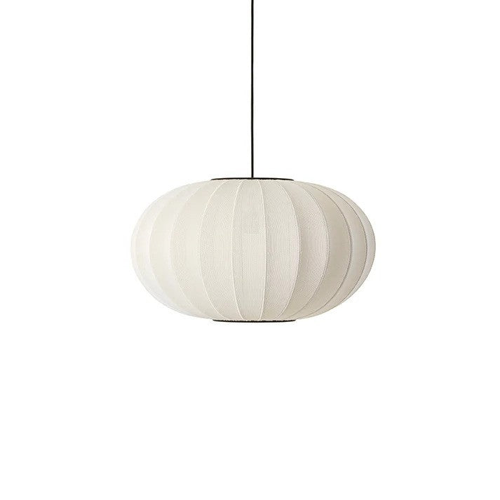 Knit-Wit Ø57 Oval Pendel Pearl White billede 1