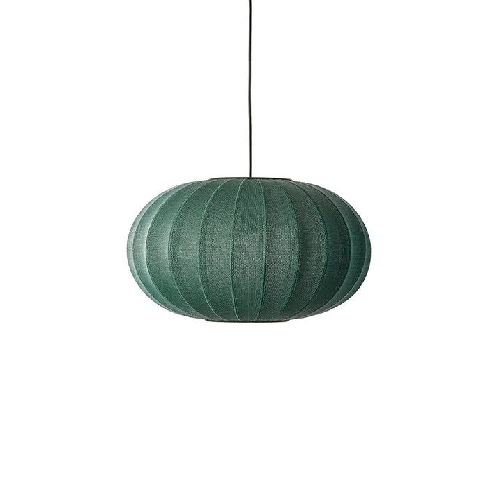 Knit-Wit Ø57 Oval Pendel Tweed Green billede 1