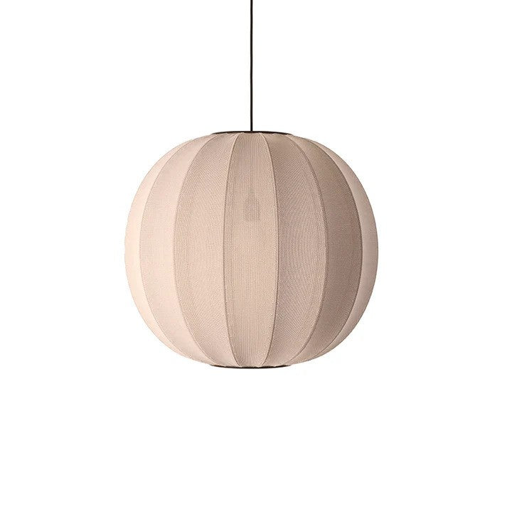 Knit-Wit Ø60 Round Pendel Sand Stone billede 1