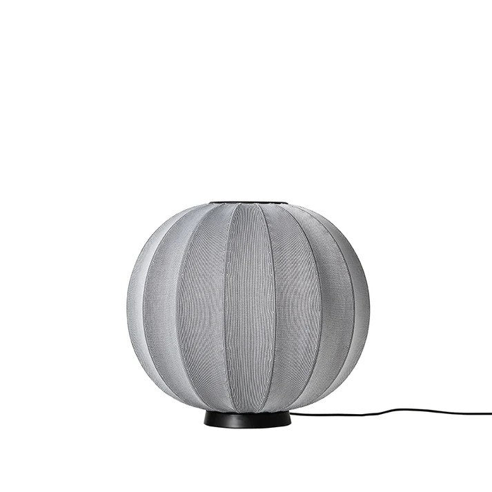 Knit-Wit Ø60 Round Gulvlampe Level Silver billede 1