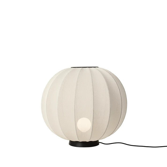 Knit-Wit Ø60 Round Gulvlampe Level Pearl White billede 3