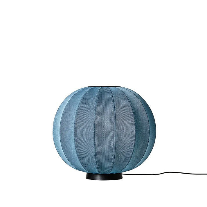Knit-Wit Ø60 Round Gulvlampe Level Blue Stone billede 1