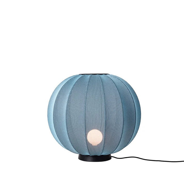 Knit-Wit Ø60 Round Gulvlampe Level Blue Stone billede 2