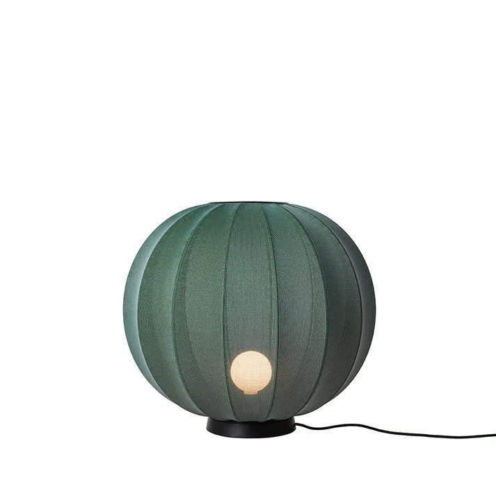 Knit-Wit Ø60 Round Gulvlampe Level Tweed Green billede 2
