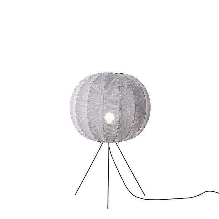 Knit-Wit Ø60 Round Gulvlampe Medium Silver billede 2