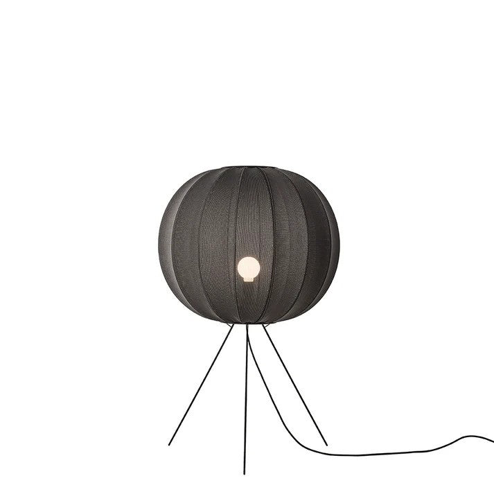 Knit-Wit Ø60 Round Gulvlampe Medium Black billede 2