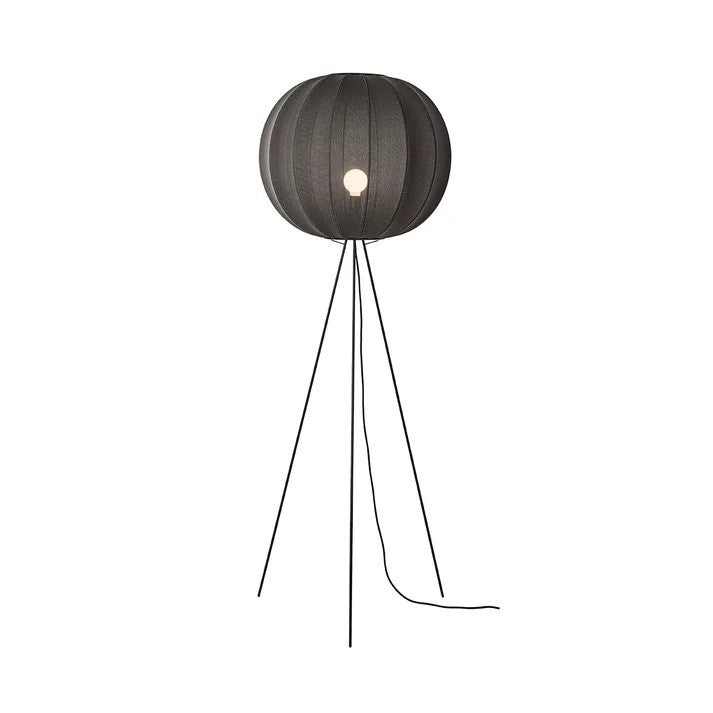 Knit-Wit Ø60 Round Gulvlampe High Black billede 2