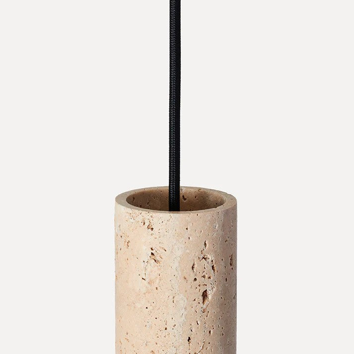Core Spot Pendel Creme Travertin billede 2