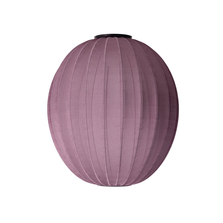 Knit-Wit Ø65 High Oval Loftslampe Burgundy billede 1