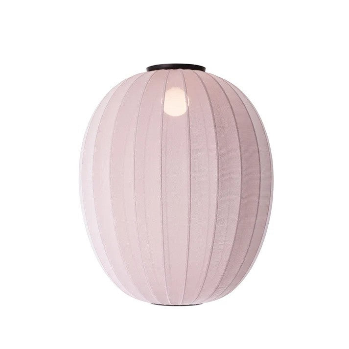 Knit-Wit Ø65 High Oval Loftslampe Light Pink billede 2