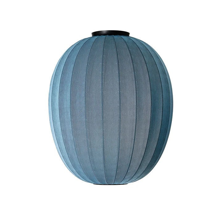 Knit-Wit Ø65 High Oval Loftslampe Blue Stone billede 1