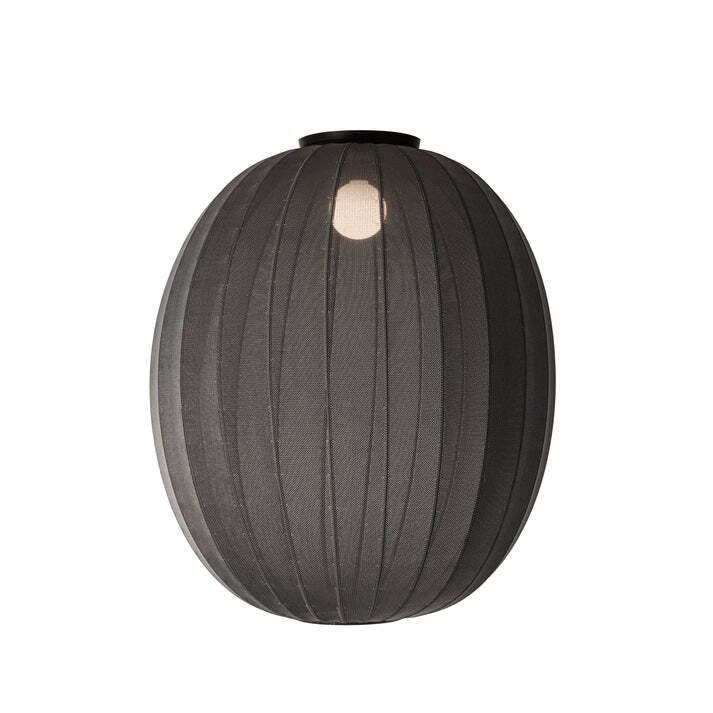 Knit-Wit Ø65 High Oval Loftslampe Black billede 2